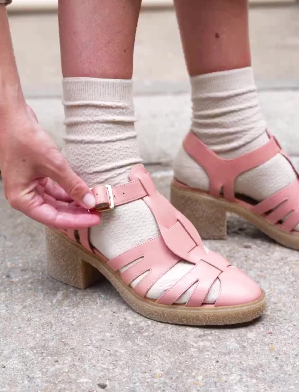 Celeste Sandals - Pink
