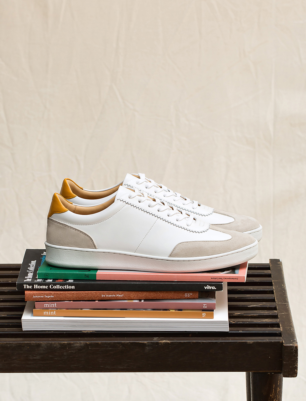 Malo Sneakers - White and mustard