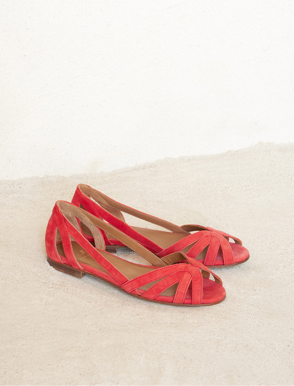Flat sandals Hortensia - Vermeil